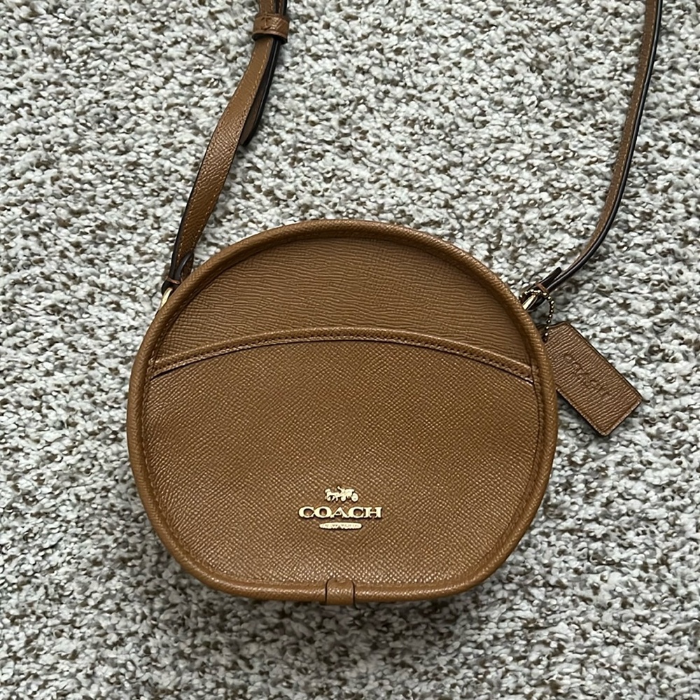 Coach Tan Canteen Crossbody Purse - Picture 3 of 13